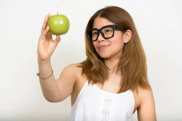 Estudio Tiro Joven Mujer Asiática — Foto de Stock