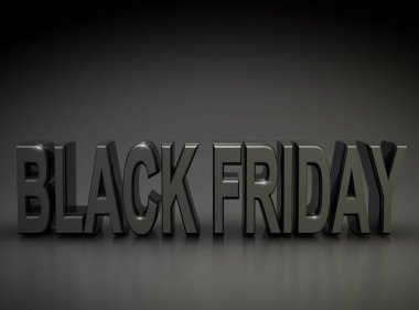 Black Friday karanlık bir odada