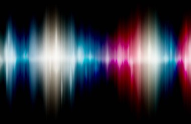 Arka plan ışıltılı etkileri ile modern gökkuşağı renkli