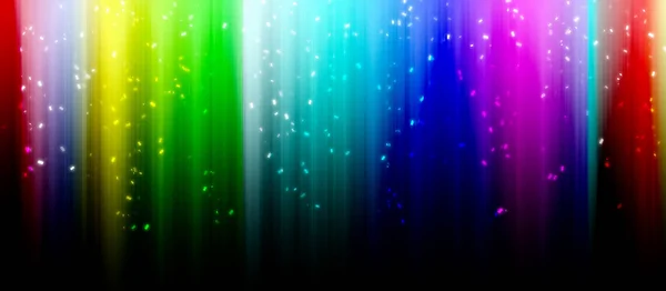 Moderno Sfondo Arcobaleno Colorato Con Effetti Scintillanti — Foto Stock