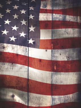 Yıldız ve çizgili rustik ahşap doku