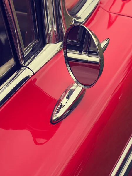 Vintage car sideview mirror — Stock Photo, Image