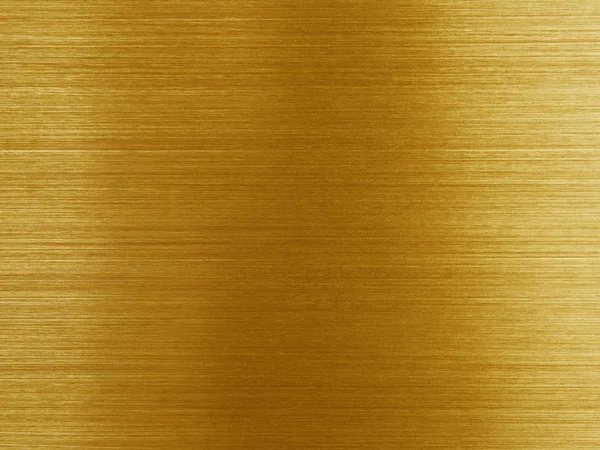 Golden brushed metal background — Stock Photo, Image