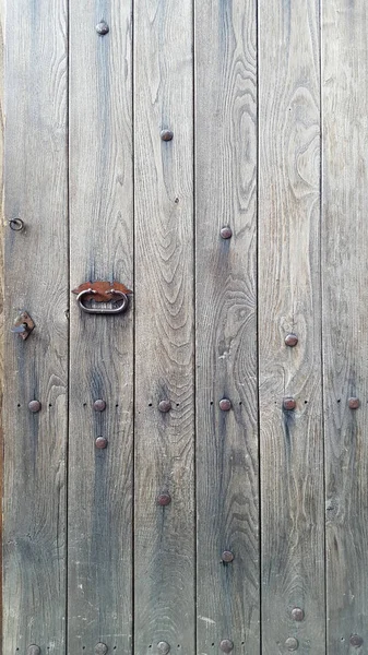 Ancient Wooden Door Background — Stock Photo, Image