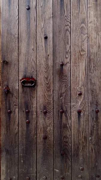 Ancient Wooden Door Background — Stock Photo, Image