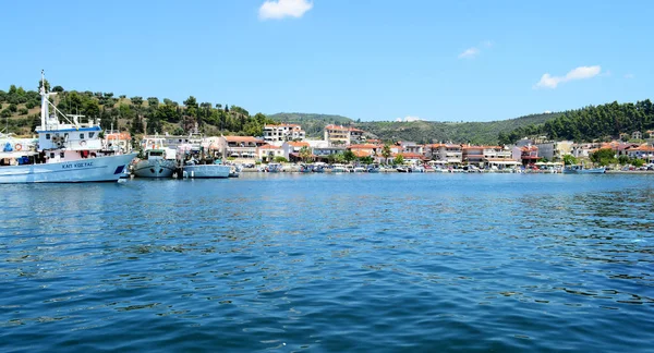 Nea Skioni Yunanistan Temmuz 2018 Halkidikya Yunanistan Üzerinde Temmuz 2018 — Stok fotoğraf