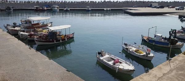 Agiokampos Greece August 2018 Beautiful Port Village Agiokampos Larissa Greece — Stock Photo, Image