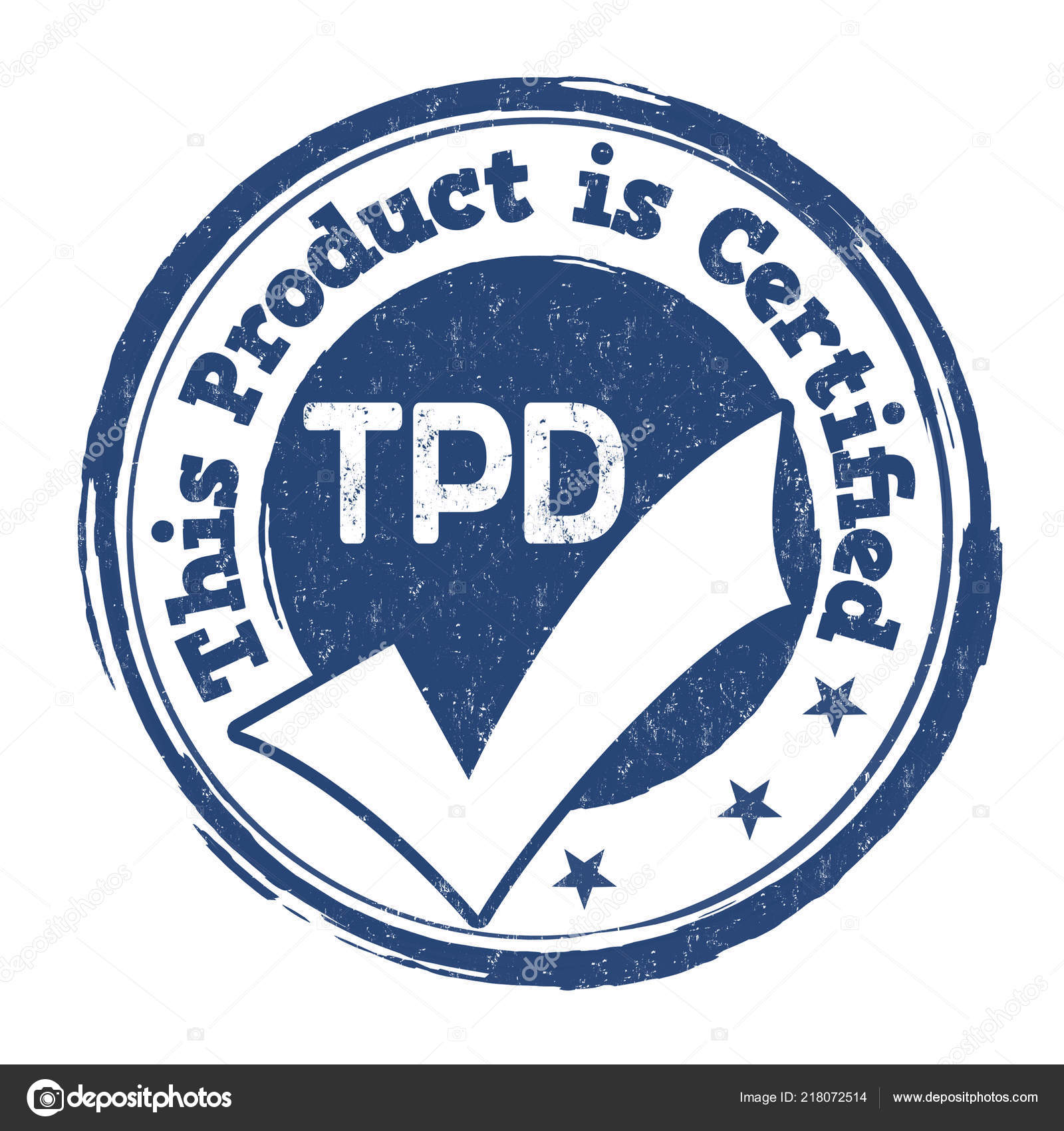 Tdp Tobacco Products Directive Sign Stamp White Background Vector