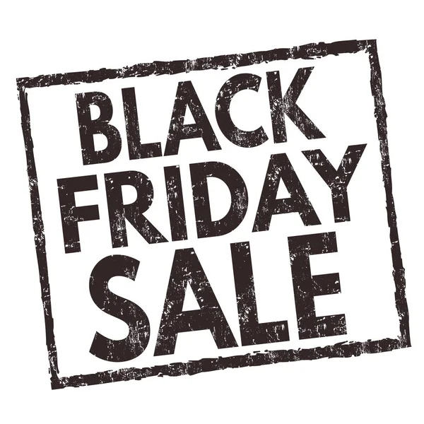 Black Friday Koop Teken Stempel Witte Achtergrond Vectorillustratie — Stockvector