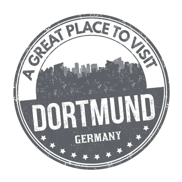 Signo o sello de Dortmund — Vector de stock