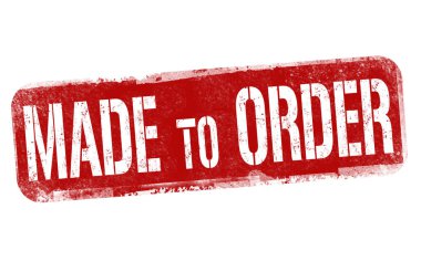 İşaret veya damga siparişi vermek için yapılmıştır