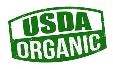 Usda organik işaret veya damga 