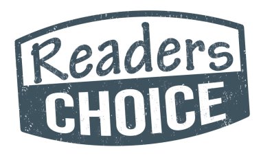 Readers choice sign or stamp clipart