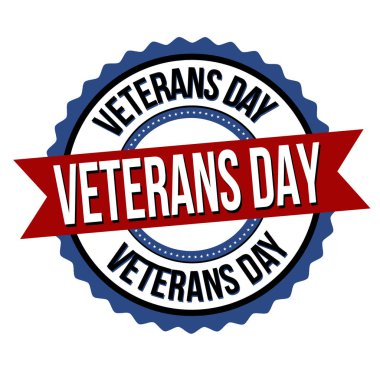 Gaziler gün etiket veya etiket