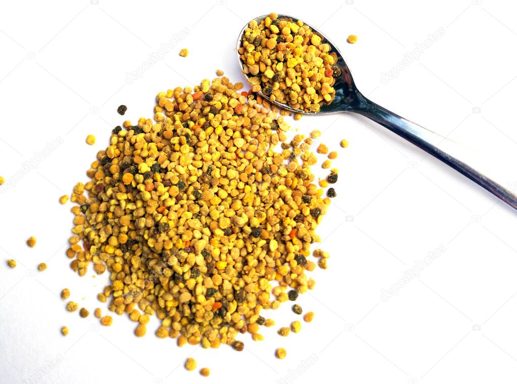 Bunch of bee pollen 