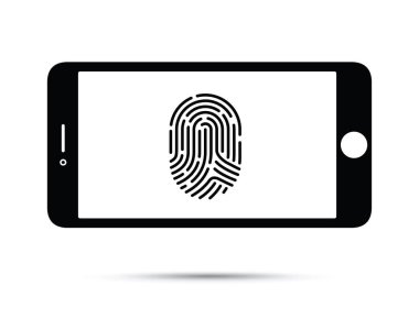 Parmak baskı teknolojisi ile cep telefonu
