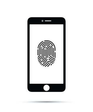 Parmak baskı teknolojisi ile cep telefonu