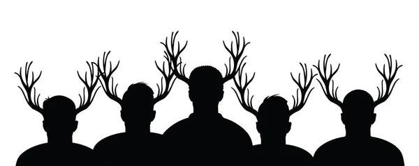 Groupe Stag — Image vectorielle