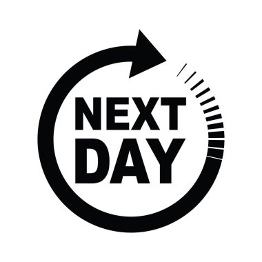 a Next day icon clipart