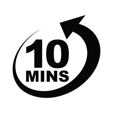 bir on dakika simgesi