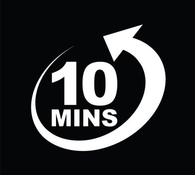 bir on dakika simgesi