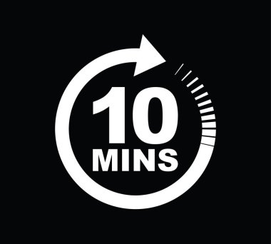 bir on dakika simgesi