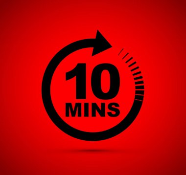 bir on dakika simgesi