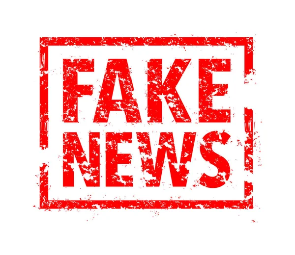 Fake News — Stockvektor