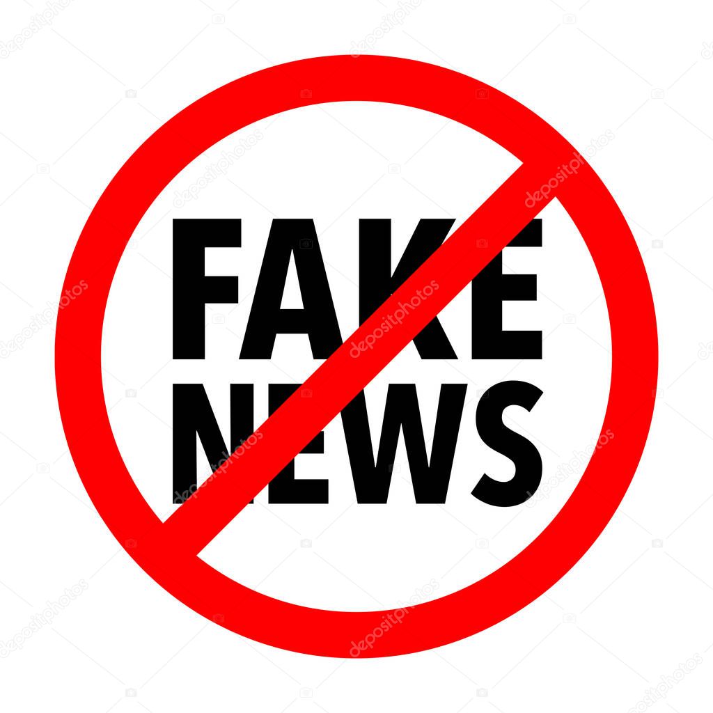 a fake news icon