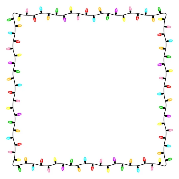 Colourful light bulbs border Stock Vector Image by ©jameschipper #254806504