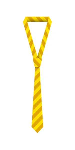 Arany nyakkendő — Stock Vector