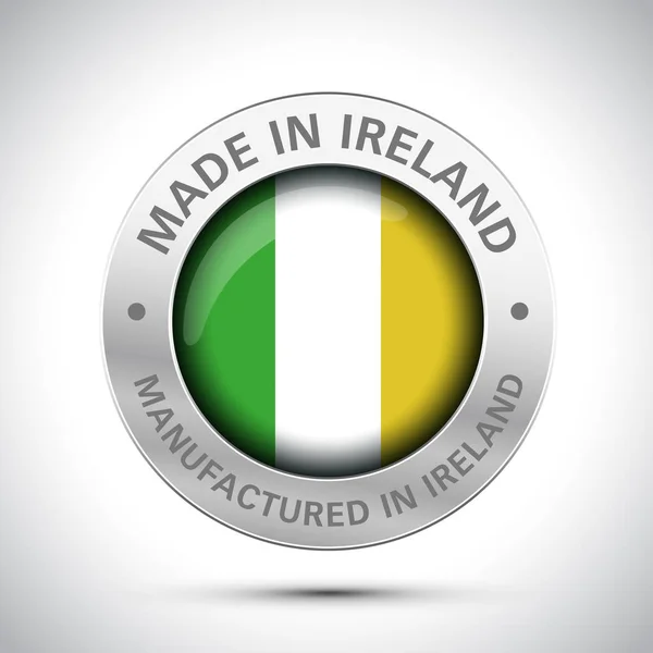 Hecho en ireland icon4 — Vector de stock