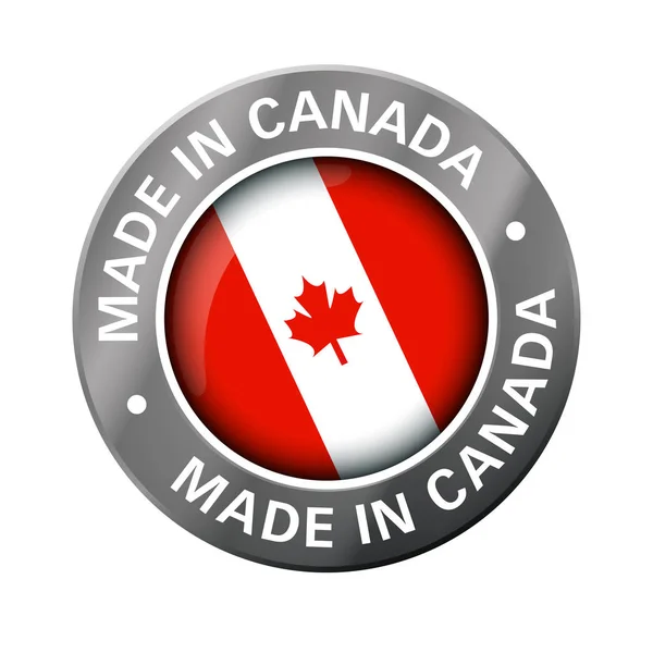 Hecho en canada icon2 — Vector de stock