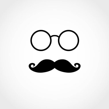 Beyaz arka plan üzerinde izole simge adam.