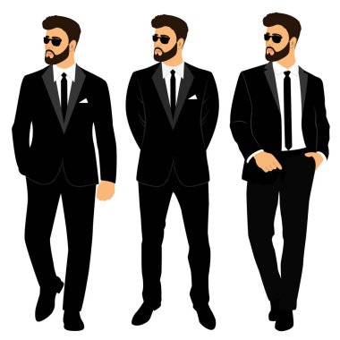 Düğün mens takım elbise ve smokin. Koleksiyon. Damat. 