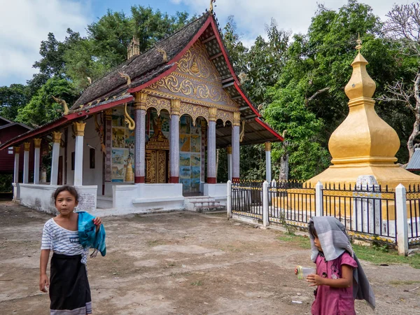 Ban boe bak baw, laos - ноябрь 19, 2018 : — стоковое фото