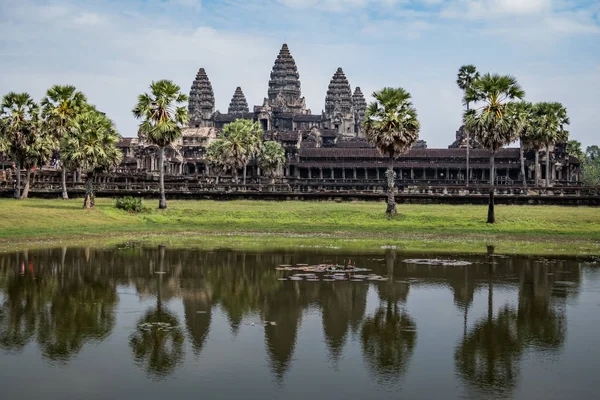 Ангкор Тхом, Камбоджа - 11 28, 2018: Ангкор Ват — стоковое фото