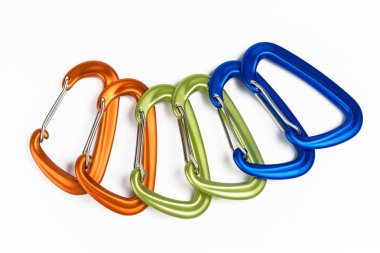 Beyaz arka planda, bir hamak için kemer kemer