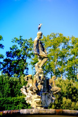 Boboli Floransa bahçesinde Su Çeşmesi