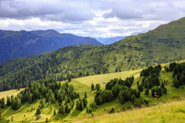 Alpler Dağları 'nın panoramik manzarası