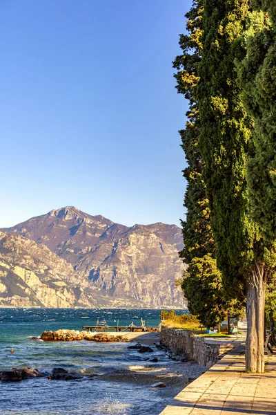 Lago Garda Una Giornata Primaverile — Foto Stock
