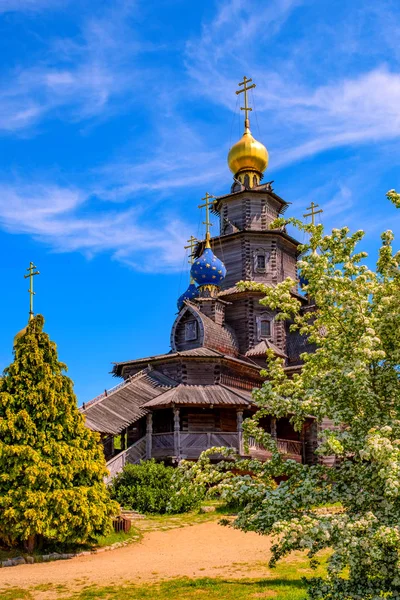 Wooden Russian Church Gifhorn — Stock Photo, Image