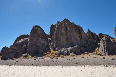Ölüm Vadisi Ulusal Parkı 'ndaki Racetrack Vadisi