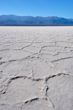 Badwater Havzası Ölüm Vadisi, Kaliforniya, ABD.