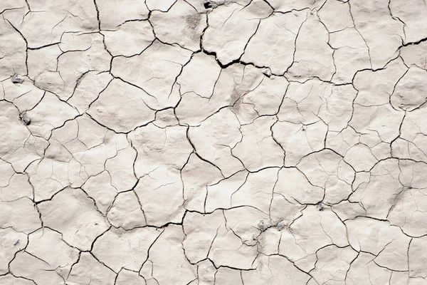 Terra Seca Sem Vida Rachada Vale Pista Corridas Parque Nacional — Fotografia de Stock