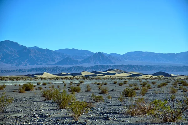 Mesquite Flat Sand Dunes Death Valley National Park Califórnia Eua — Fotografia de Stock