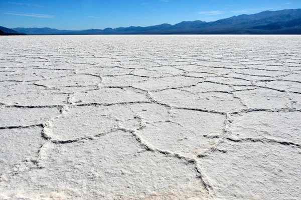 Badwater Havzası Ölüm Vadisi, Kaliforniya, ABD.