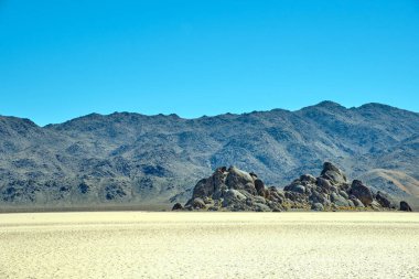Ölüm Vadisi Ulusal Parkı 'ndaki Racetrack Vadisi
