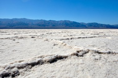 Badwater Havzası Ölüm Vadisi, Kaliforniya, ABD.