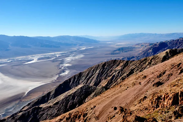 Bacia Badwater Death Valley Califórnia Eua — Fotografia de Stock